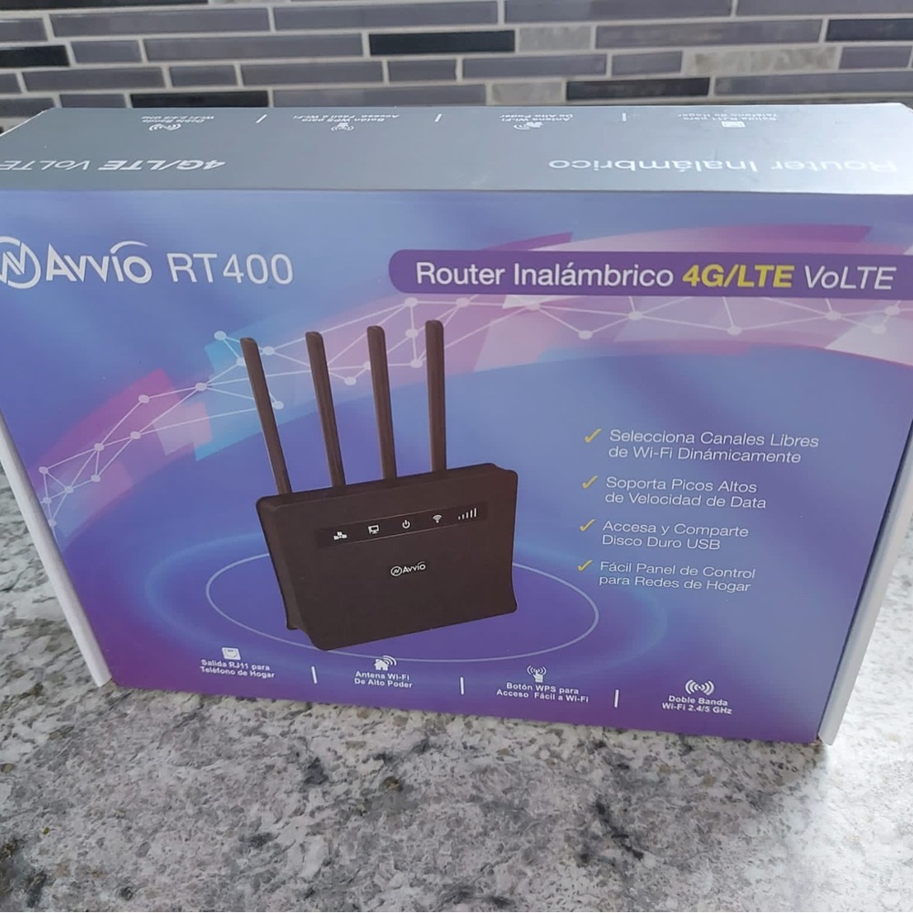 Avvio router 4 LG